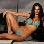 Renata Gonzalez Fotos en Bikini Azul 3